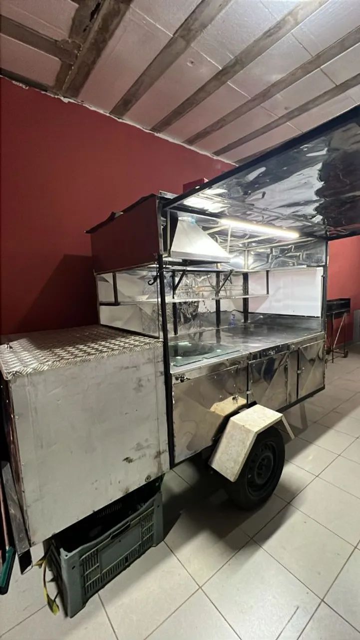 Carrinho de lanche ou pastel utilitário - Foto 3