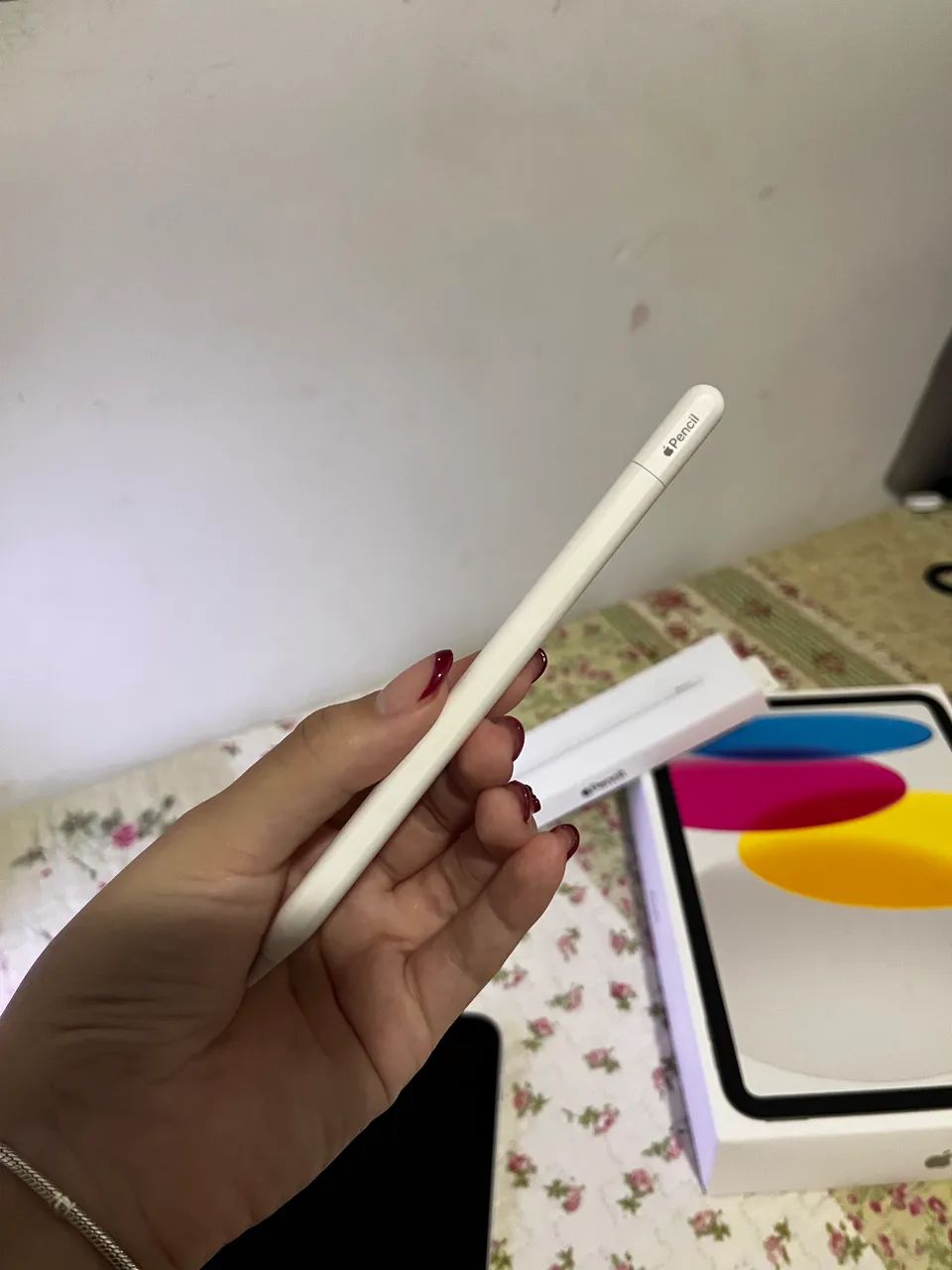  Apple 2025 iPad (A16, 128 GB) + Apple Pencil Usb-C - Foto 4