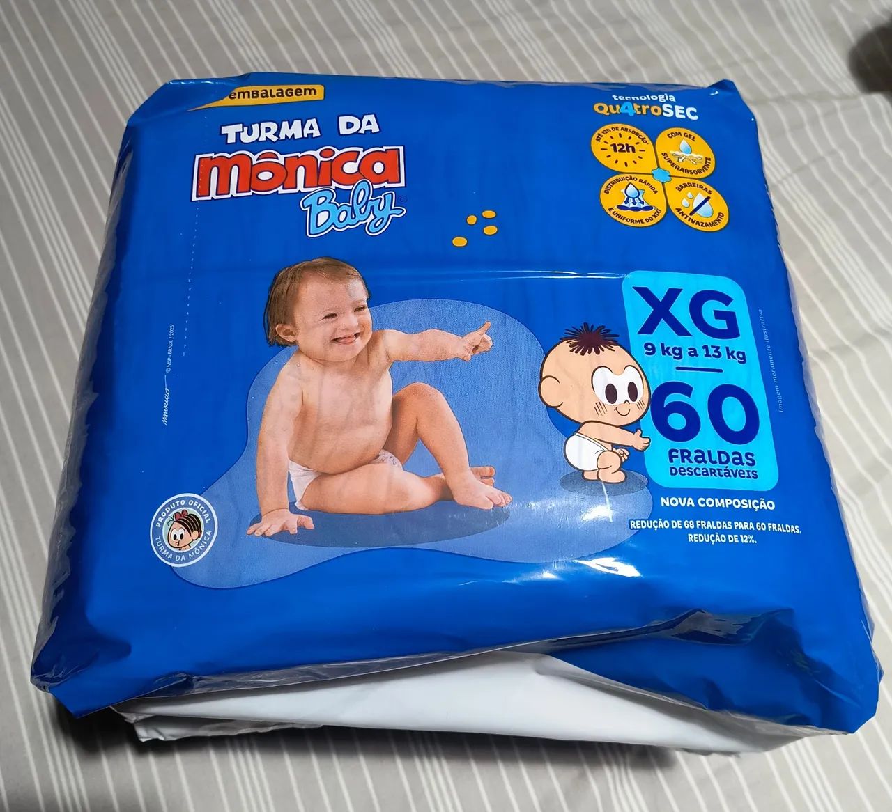Fralda turma da Monica 