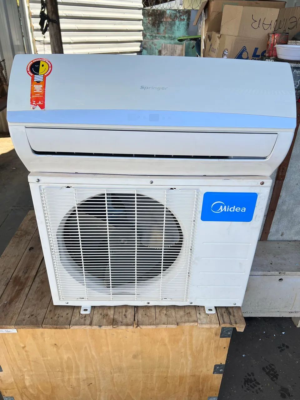 SPRINGER MIDEA 9000 BTUS ON/OFF - Foto 3