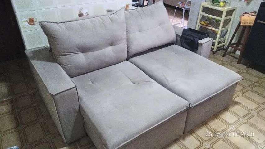 SOFÁ RETRATIL E reclinável 2 LUGARES - Foto 2