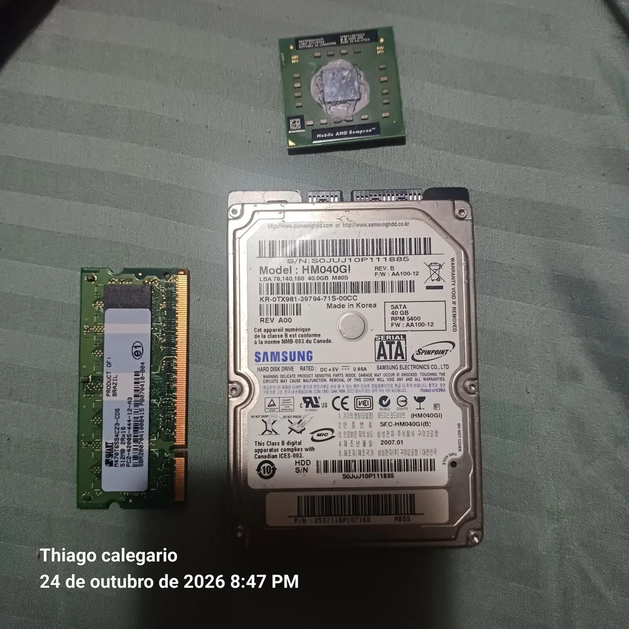 Placa Samsung 