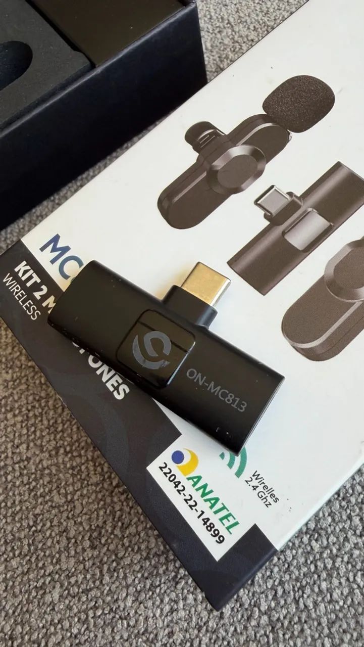 Kit 2 Microfones sem fio - Onistek - Foto 4