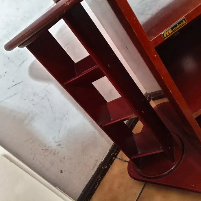 Raque para TV Antigo Madeira de Qualidade - Foto 4