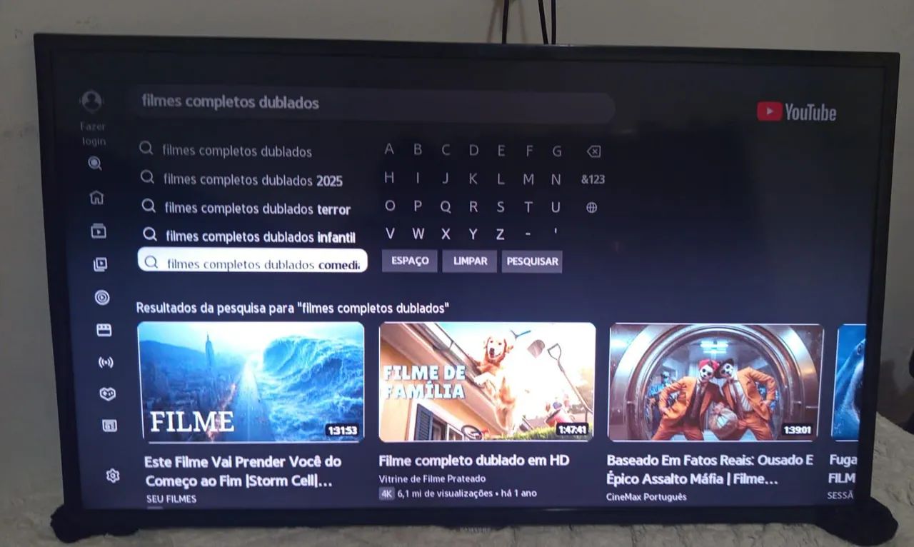 TV Smart 40 polegadas linda sansung linda só usar - Foto 5