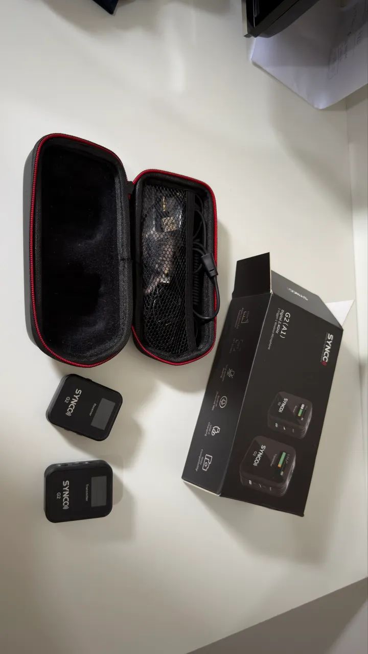 Microfone Digital Sem Fio Compacto Synco Wair G2-A1  - Foto 2