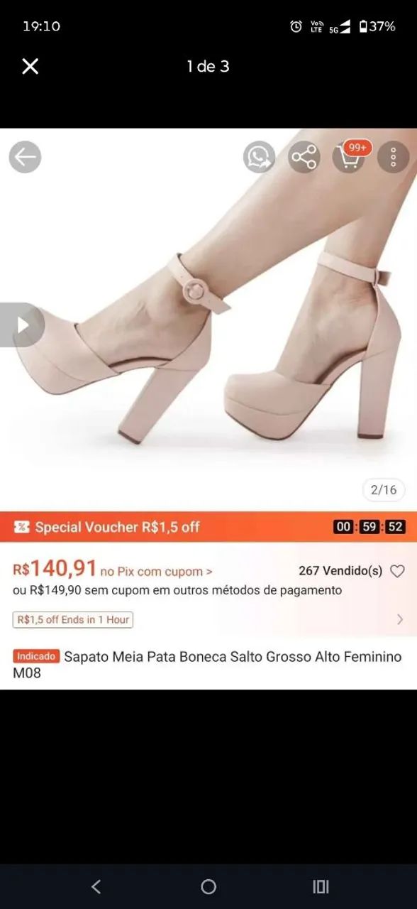 Salto Boneca desapegando - Foto 4
