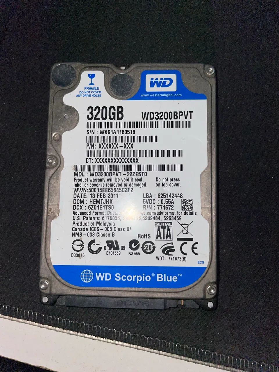 HD 320gb WD BLUE - Foto 4