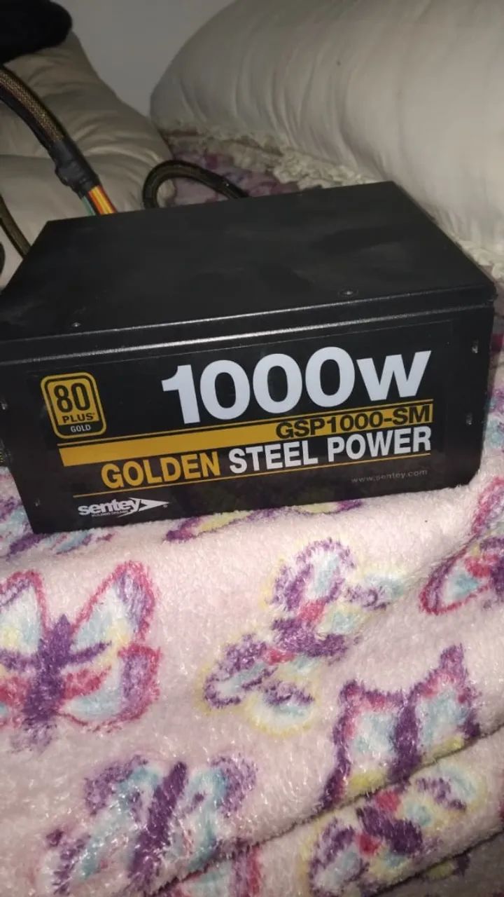 Fonte 1000W 80 plus gold - Foto 2