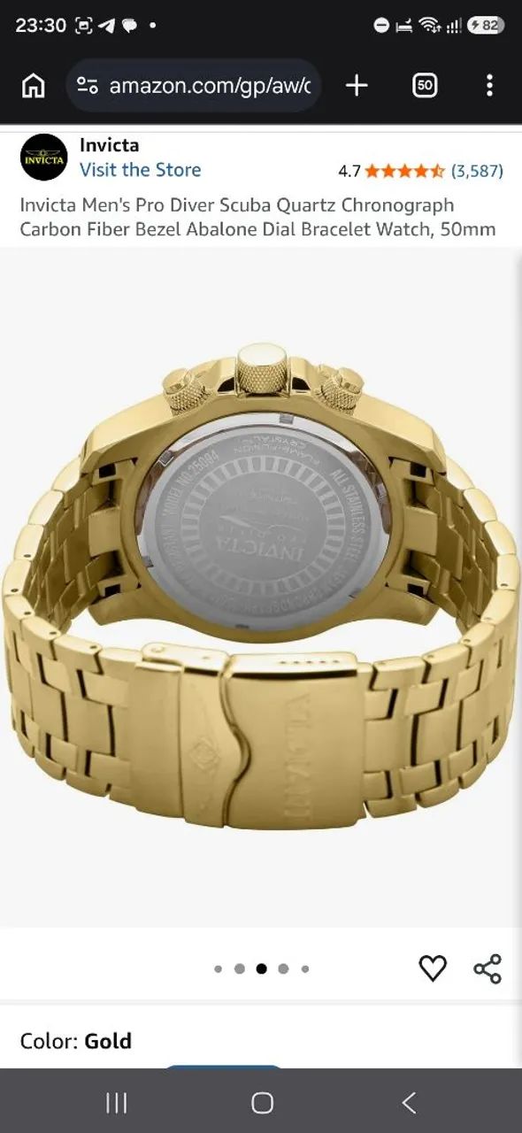 INVICTA SCUBA ORIGINAL NOVO - Foto 2