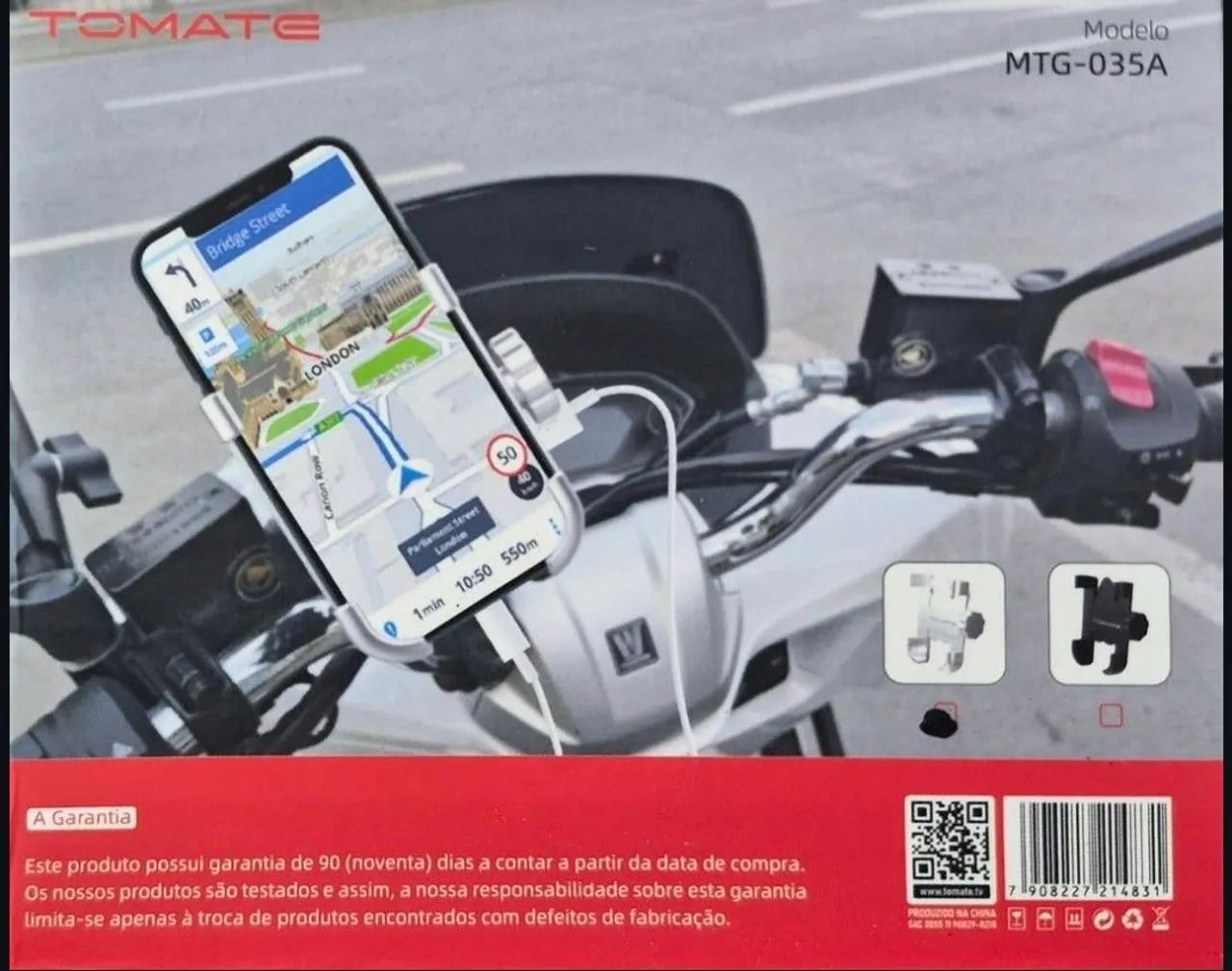 SUPORTE DE PLASTICO P/CELULAR/GPS REF: MTG-035A<br> - Foto 2
