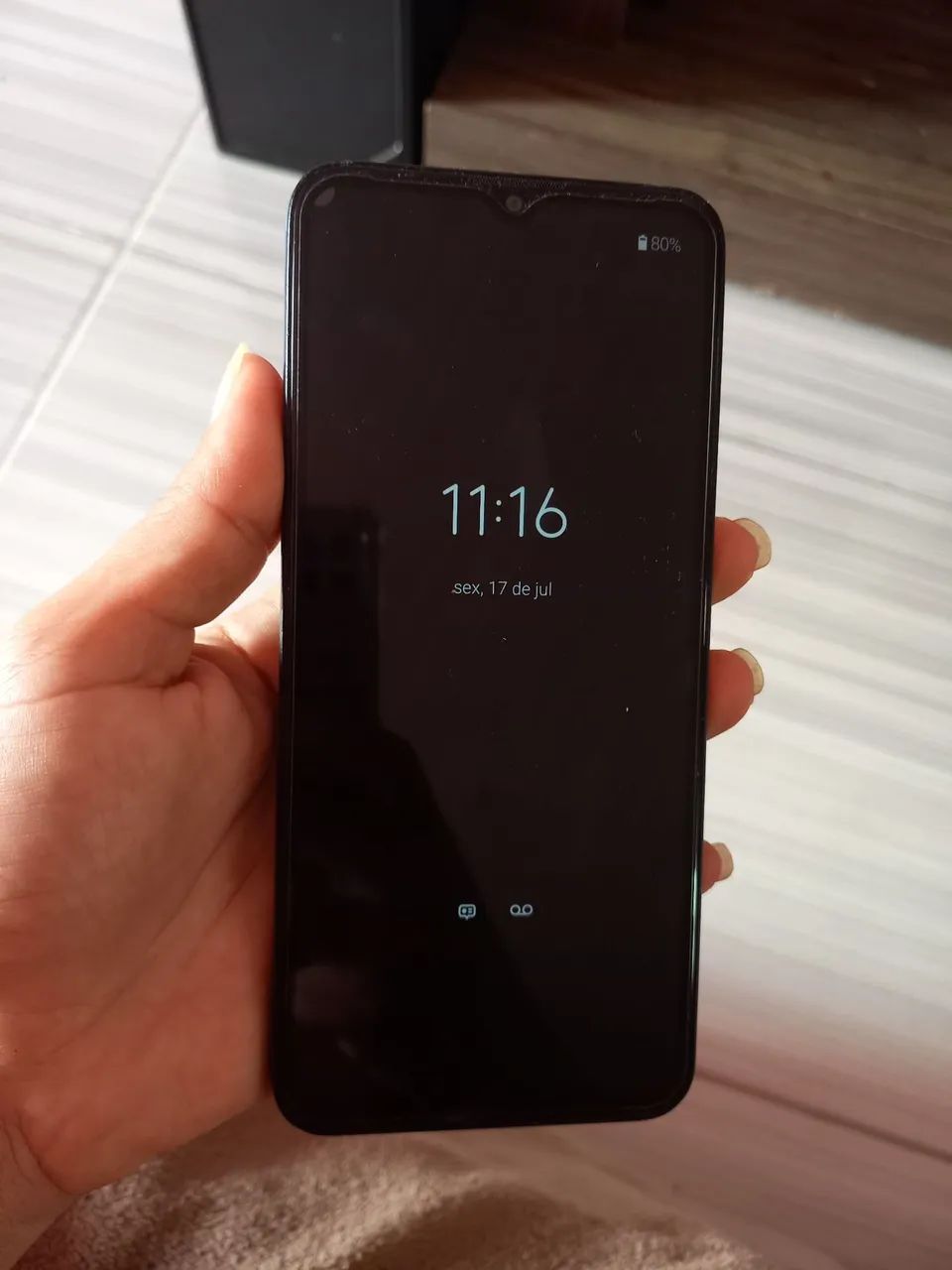 Moto E7 Plus completo, caixa e acessórios - Foto 5