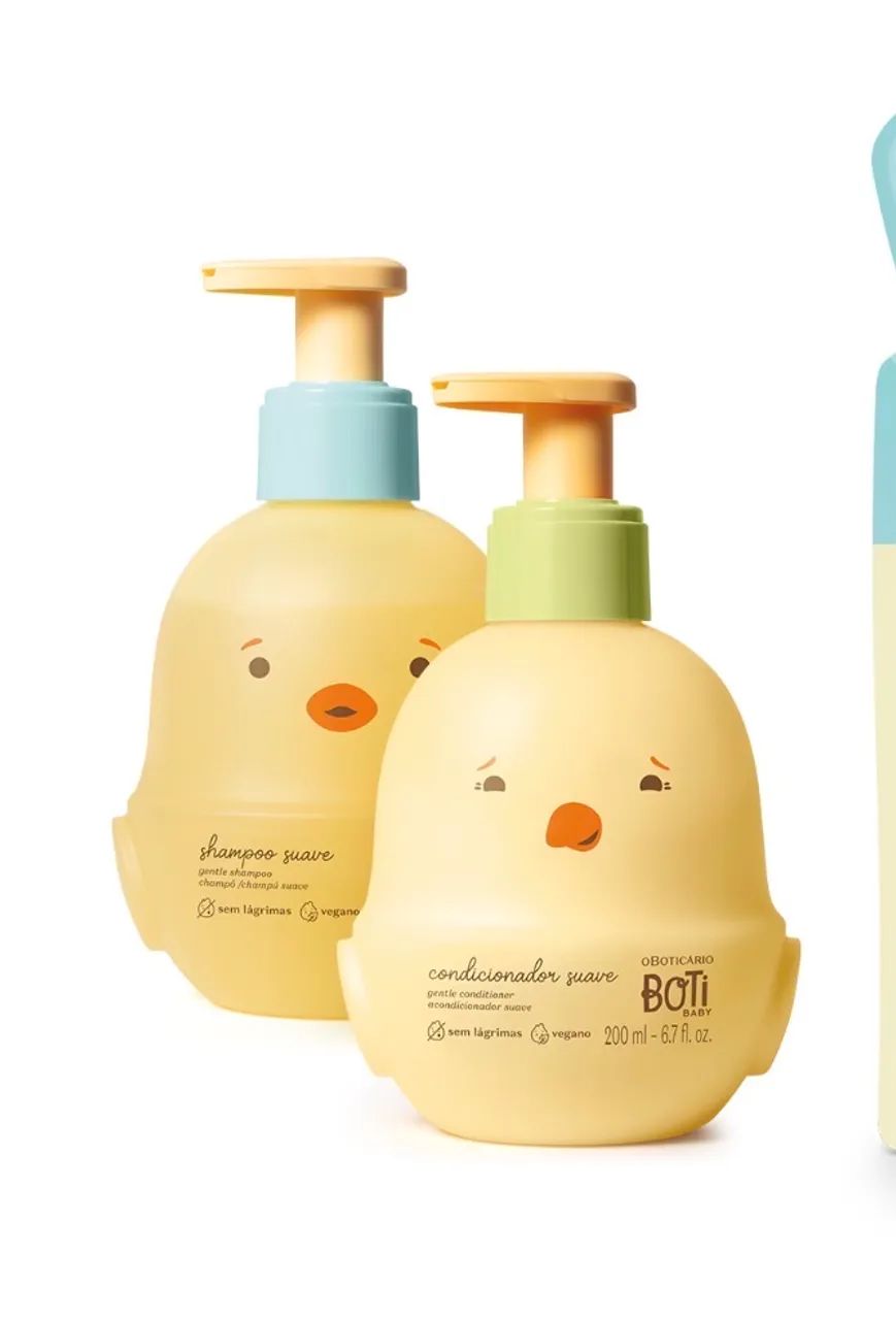 Boti baby 1 shampoo e 2 condicionadores