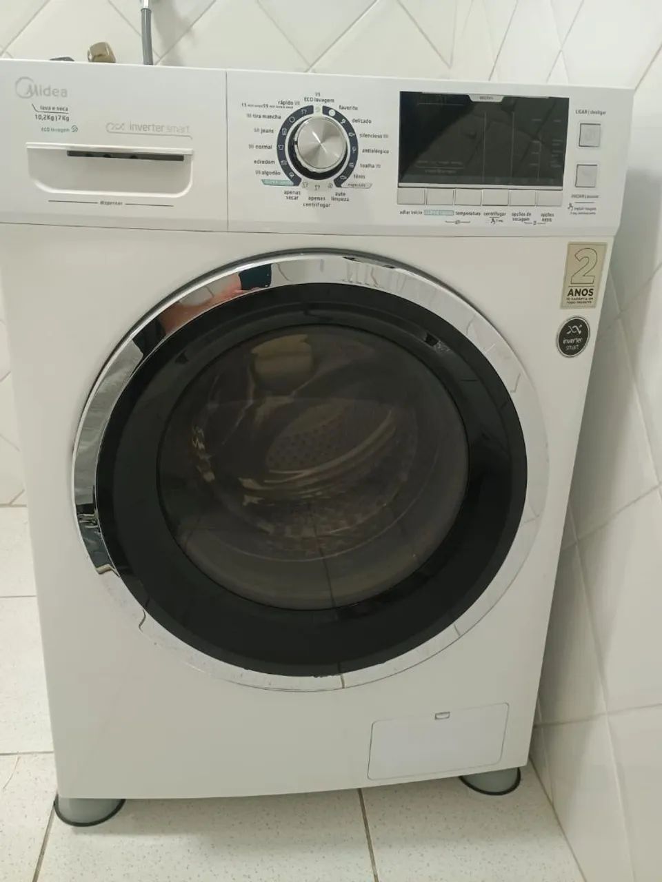 Lava e Seca Midea 10,2 kg 127V Usada - Foto 3