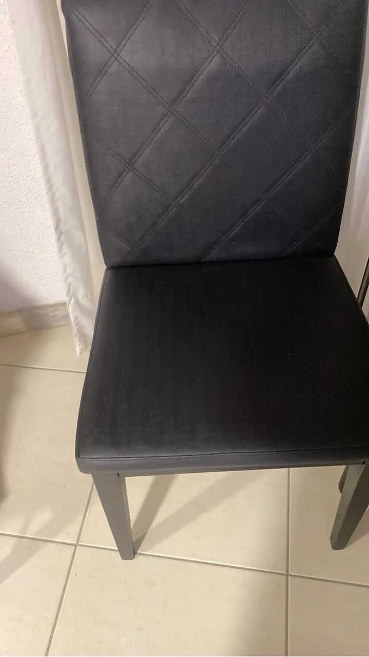 Mesa jantar e seis cadeiras - Foto 4