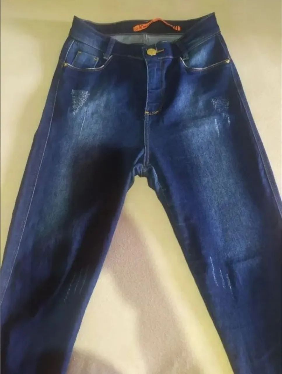 Calça jeans feminina cintura alta  - Foto 5