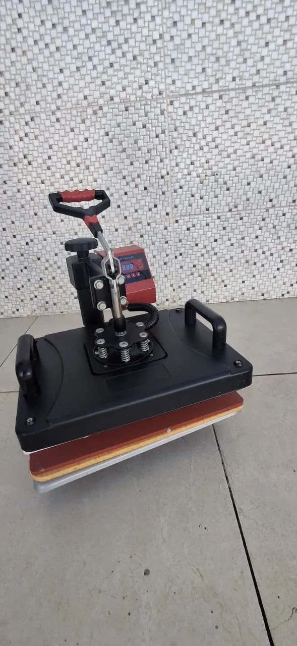 Prensa completa de Sublimação + Impressora + Materiais - Foto 2