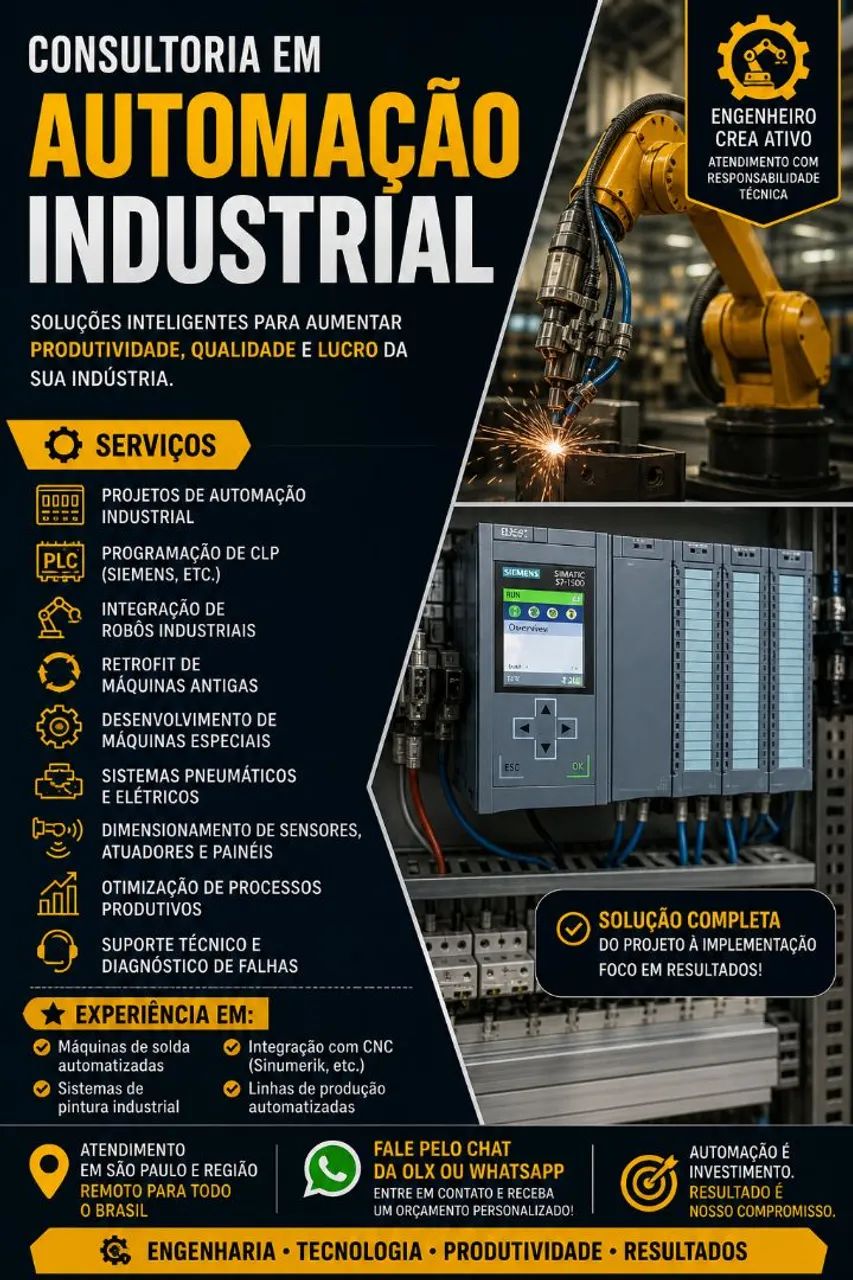 Consultoria em automação industrial