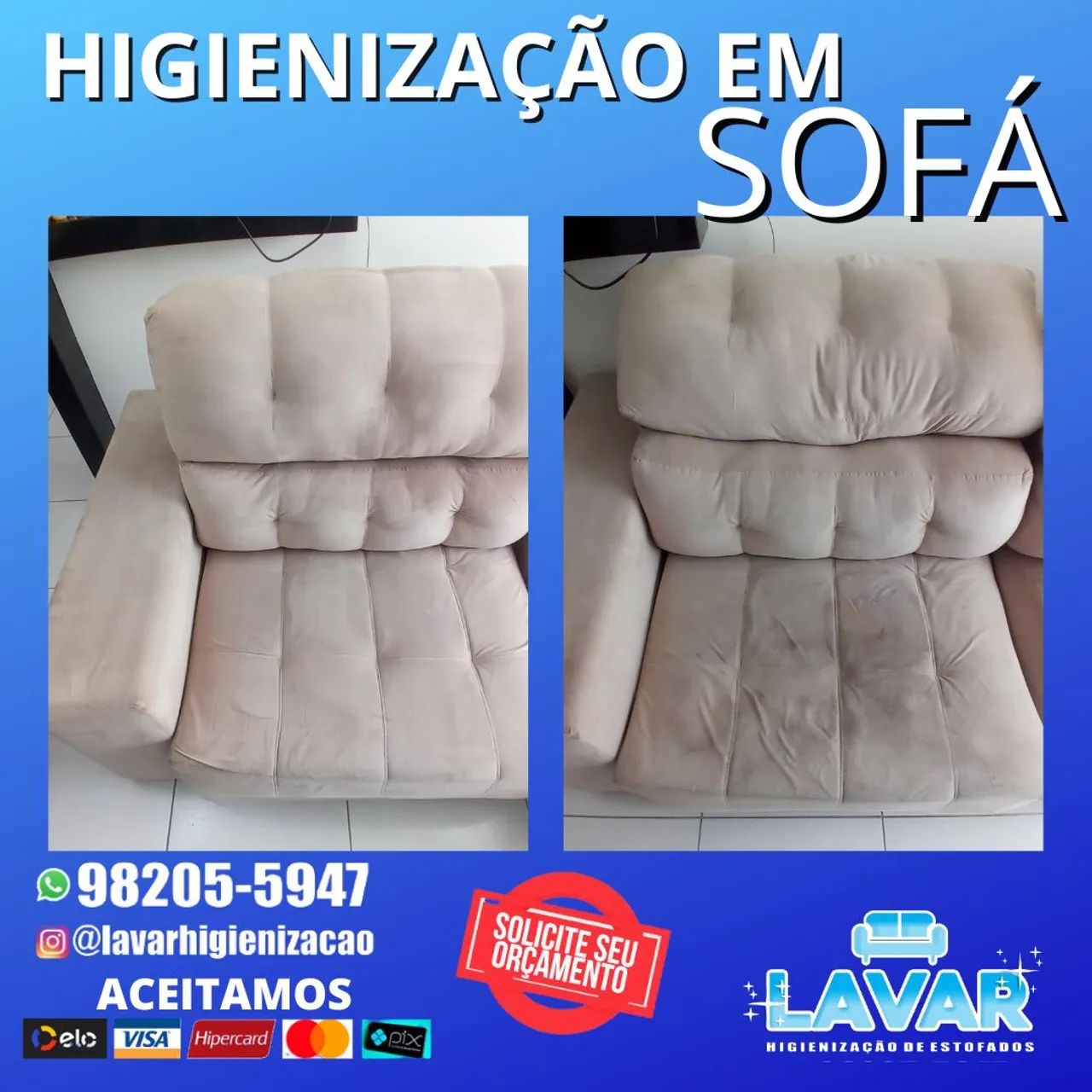 Lavagem a seco de sofá e cama  - Foto 2