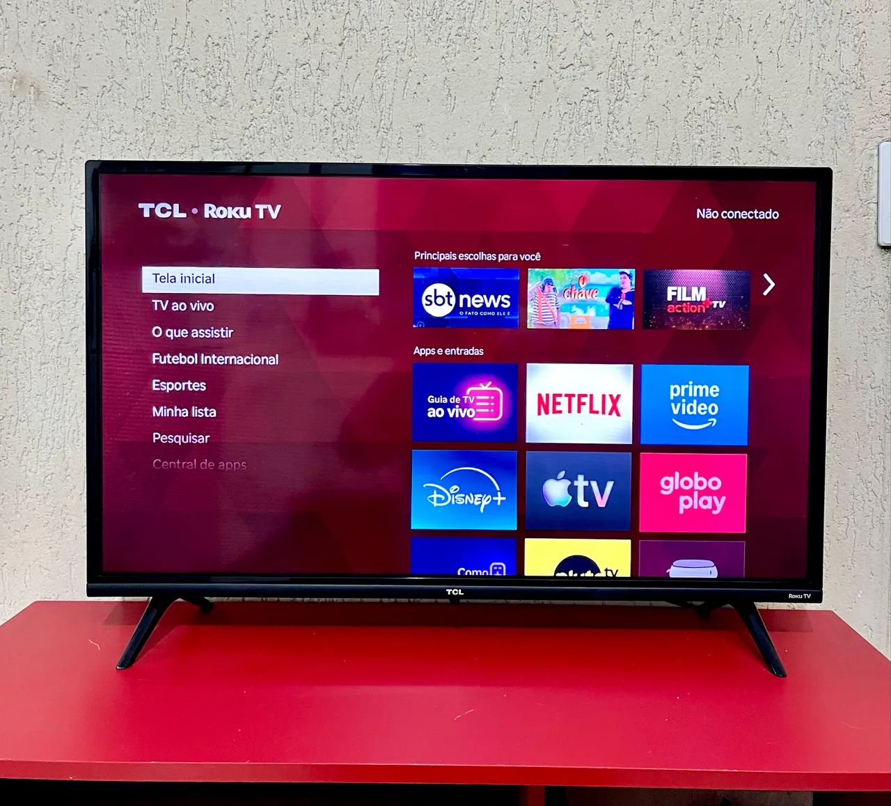 Smart Tv TCL Roku 32 polegadas