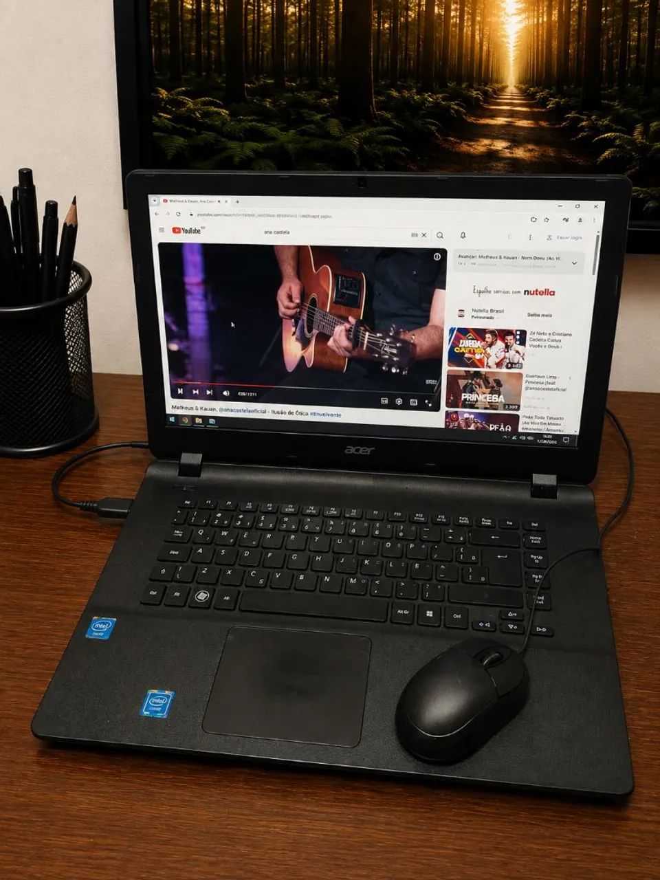 Notebook Acer tela bem grande/ conservado / e rápido  - Foto 2