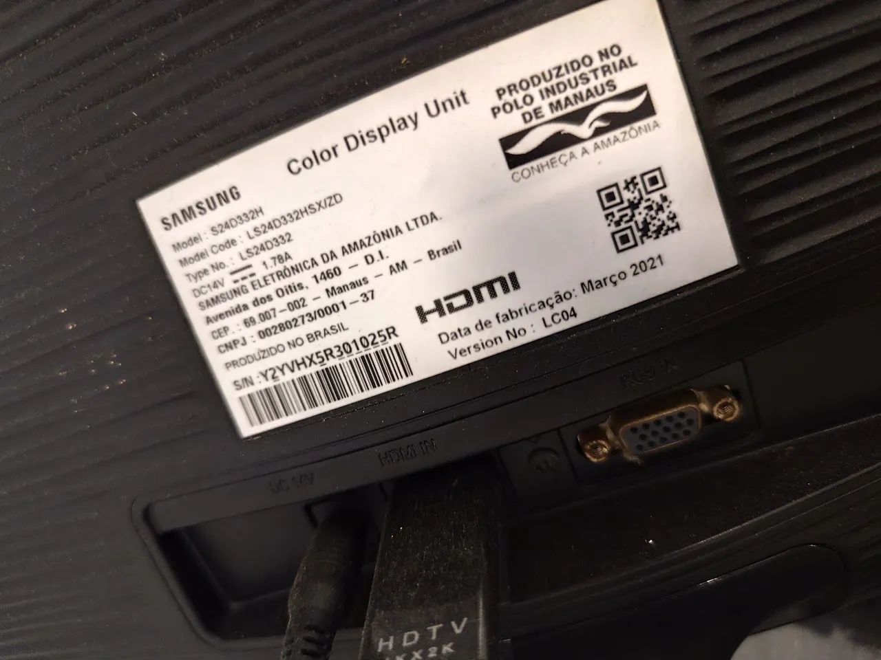 Monitor SAMSUNG 75HZ 1MS FHD - Foto 2