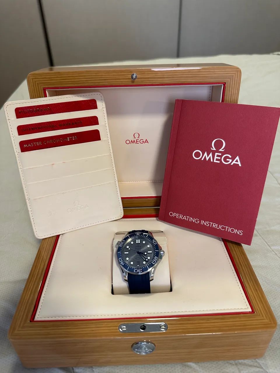 Relógio Omega Seamaster Diver 300 Original completo