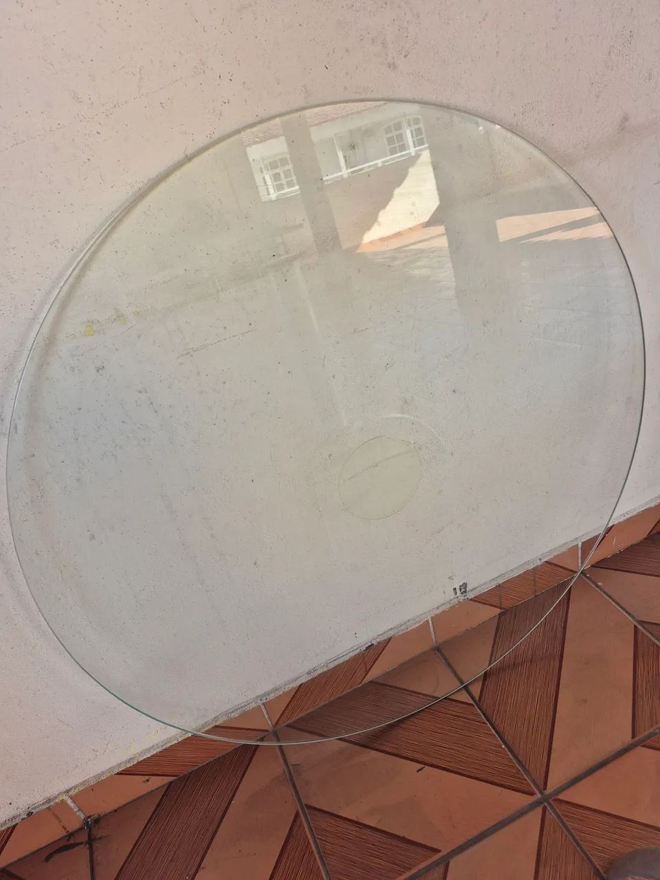 Tampo de mesa vidro com suporte  - Foto 3