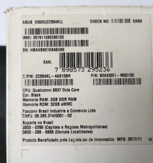 celular asus zenfone 4 max 32 gb zc554kl - usado - Celulares e