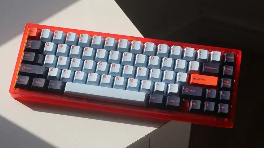 Teclado Mecânico 65% - Swagkeys Eave65 Laranja