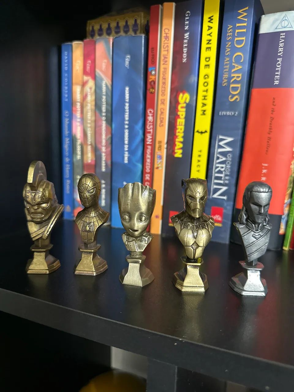Bustos colecionáveis Marvel edição limitada 