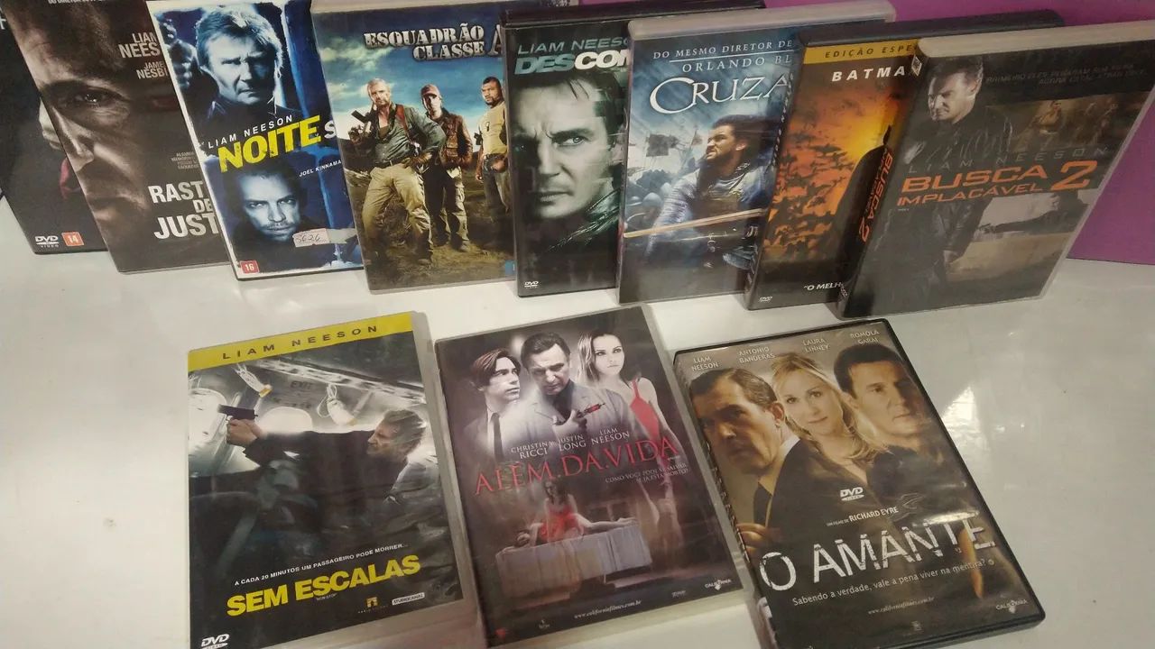 Dvds Liam Neeson originais  - Foto 2