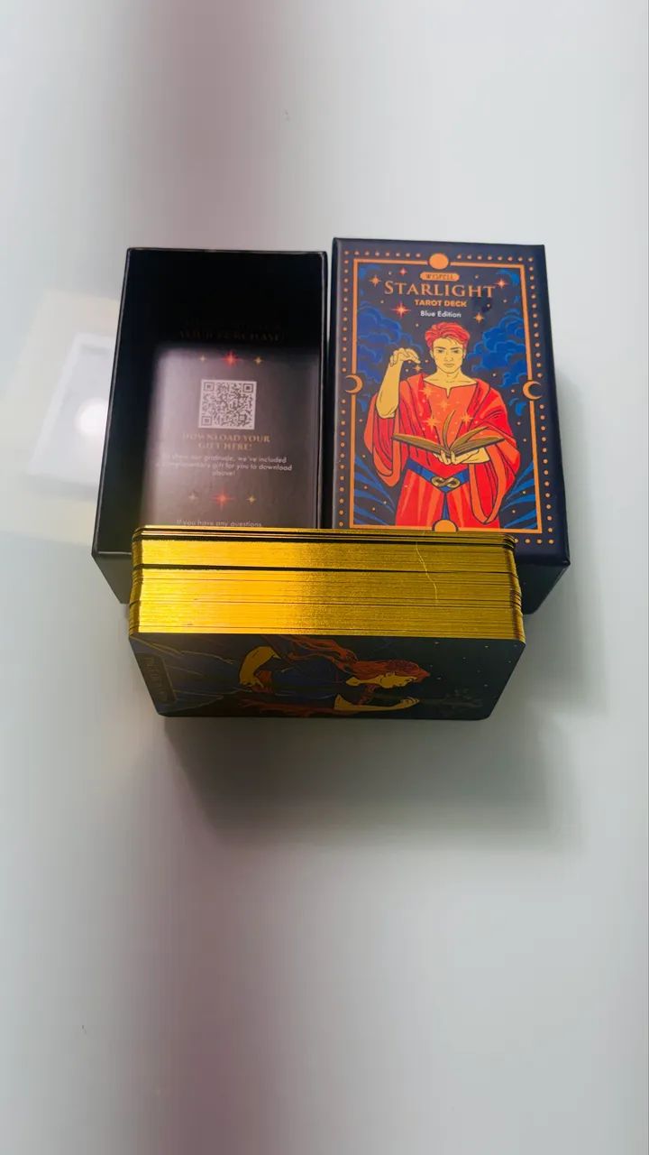 Tarot Deck Starlight Blue Edition (Importado) - Foto 2