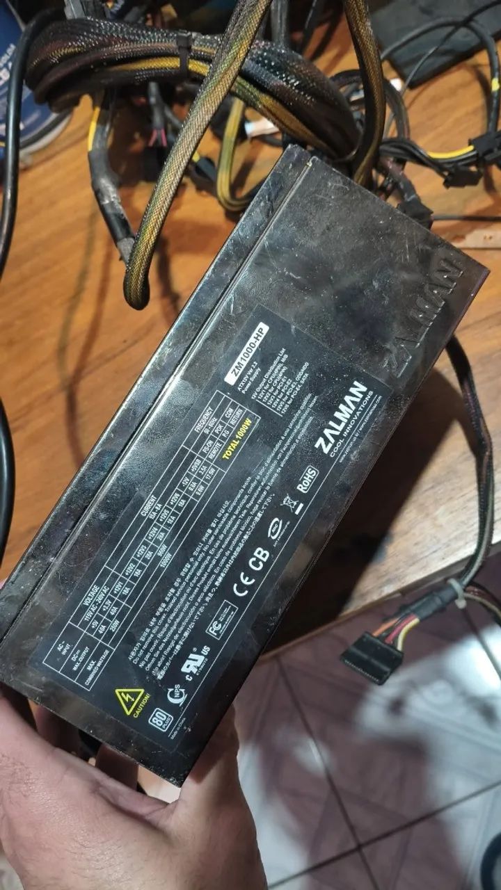 Fonte PC Zalman 1000W 