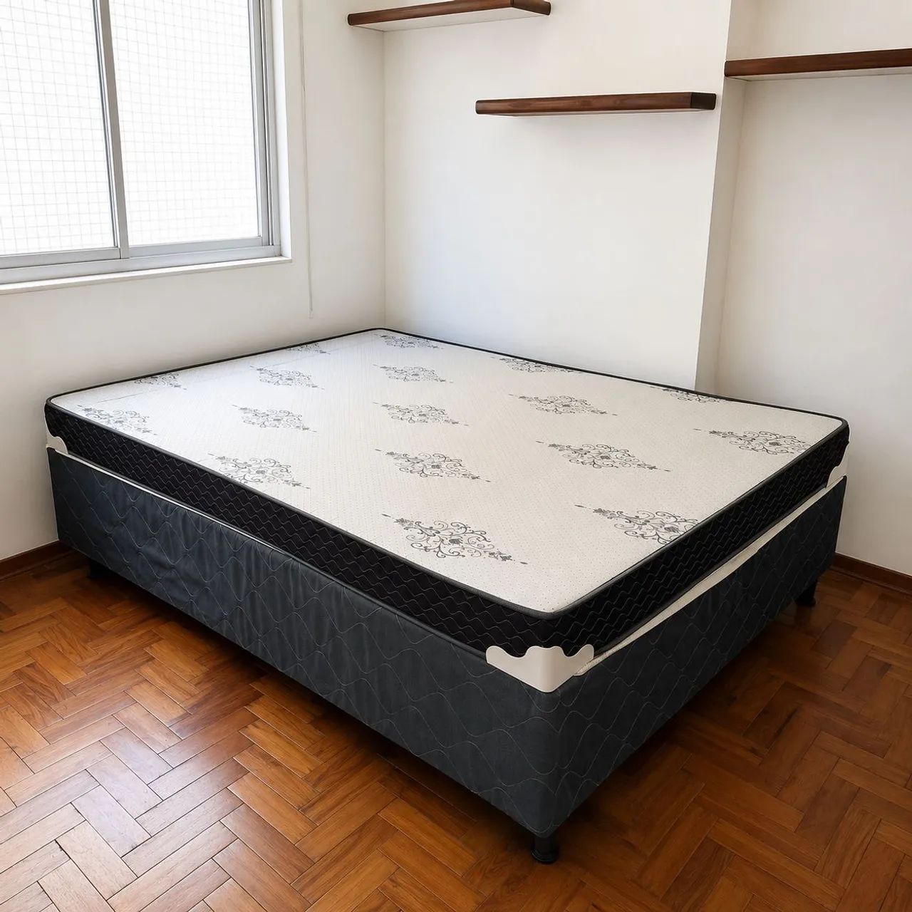 Cama box casal com colchão d33 - Foto 3