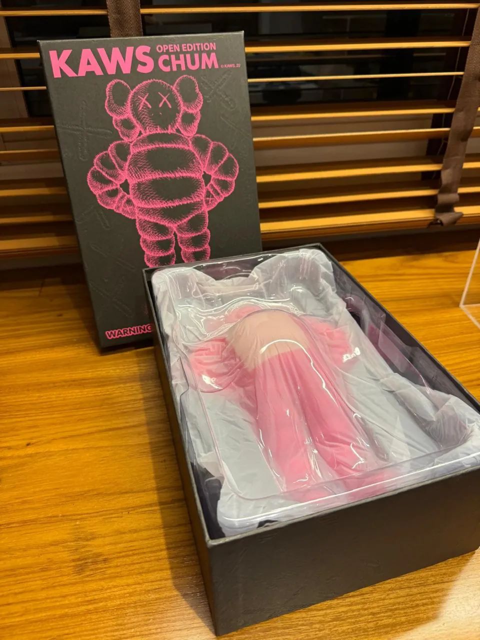 Boneco Kaws Chum Open Edition Rosa Original - Foto 4