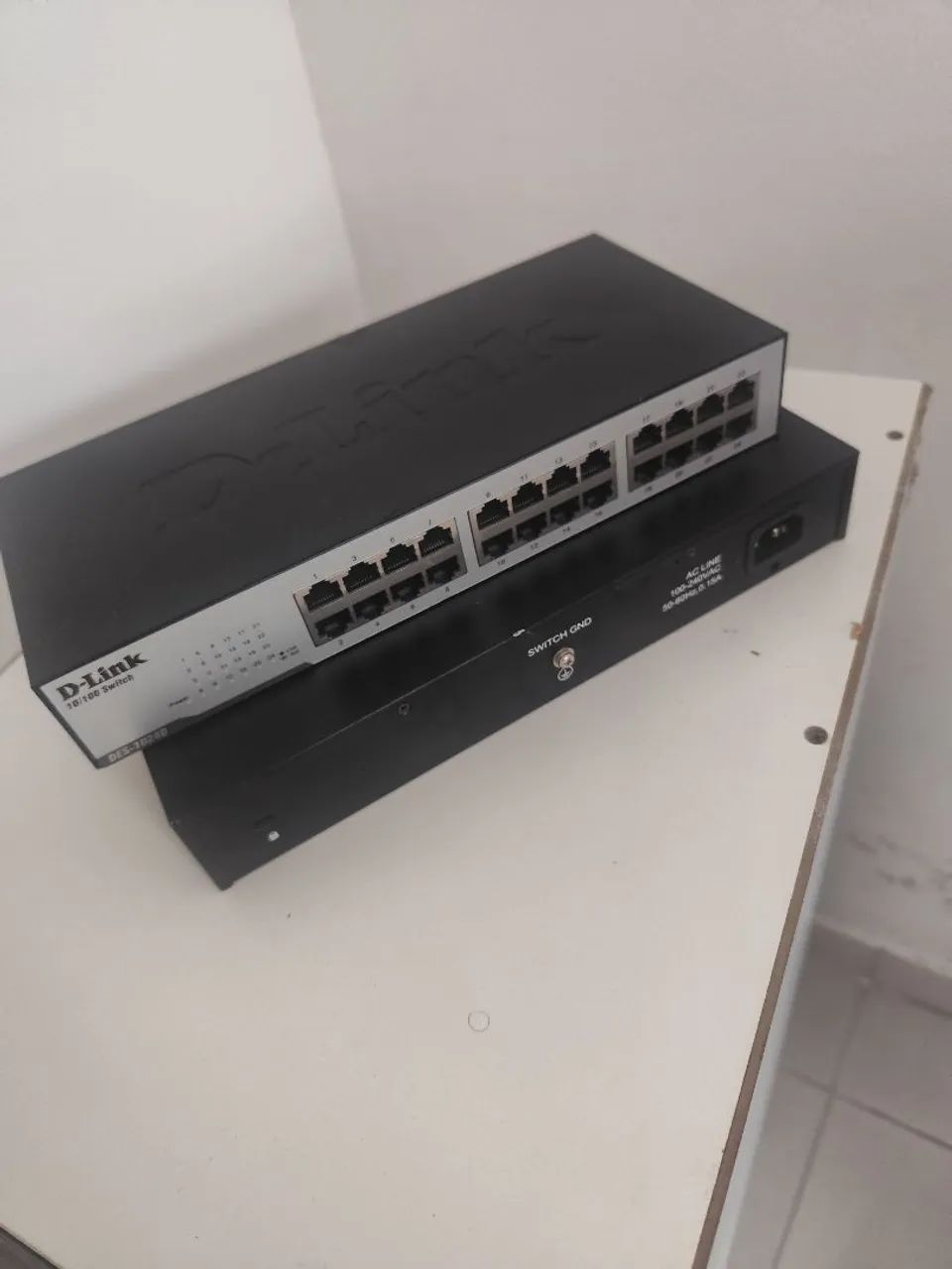 Switches D-Link DES-1024D - 24 Portas 10/100 - Funcionando (Kit com 2 unidades) - Foto 2