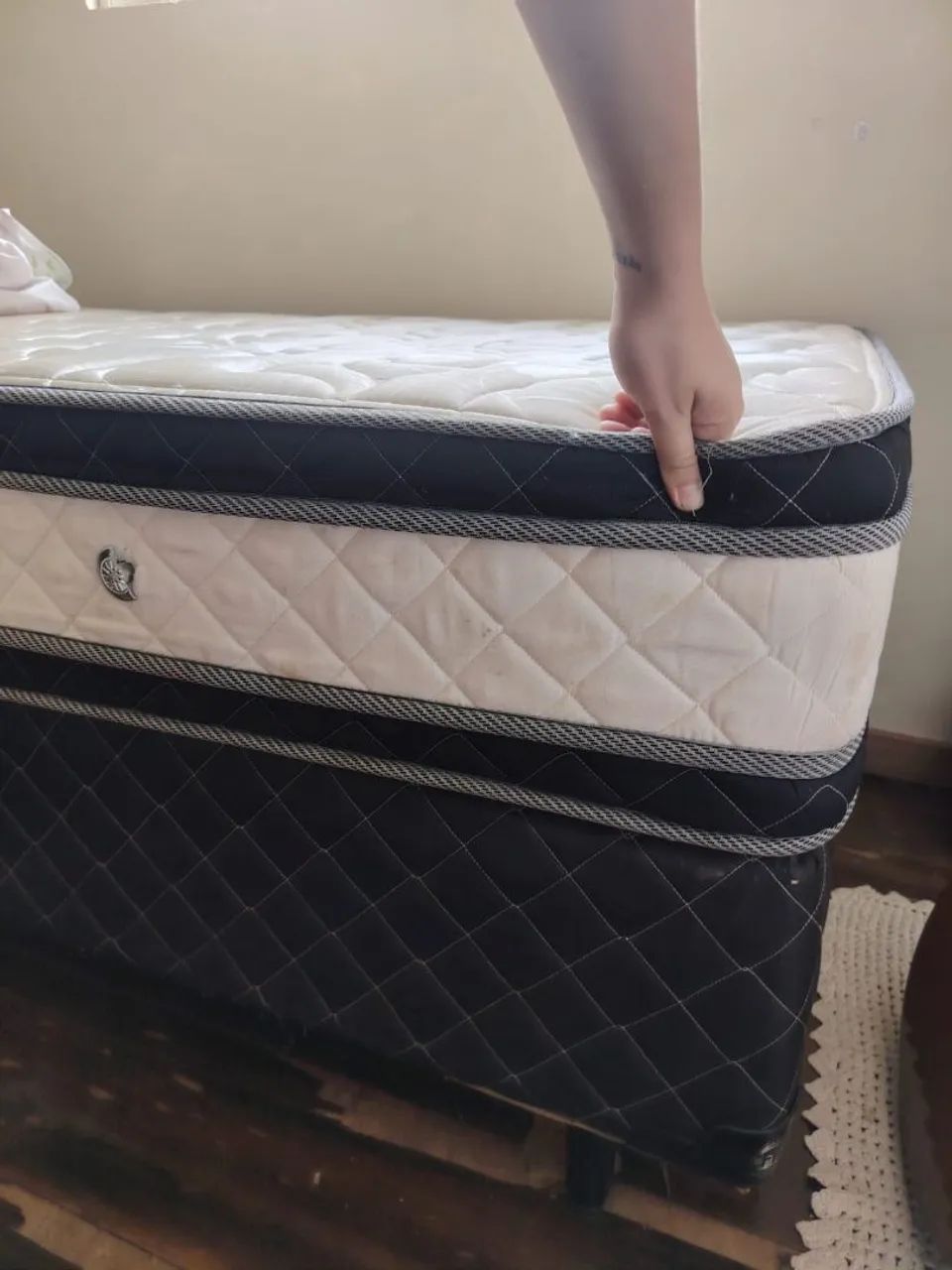 Cama de solteiro semi nova - Foto 5