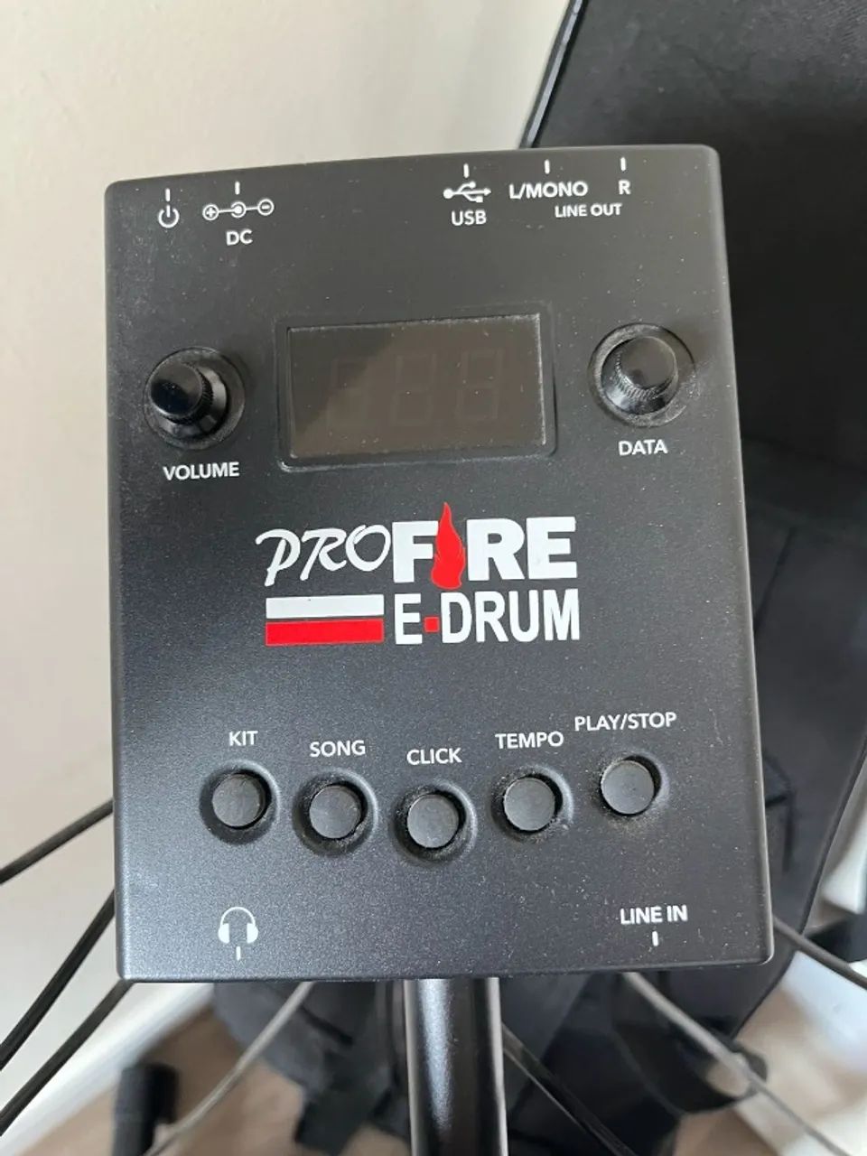 Bateria Eletrônica Mesh Head Profire E-Drum - Foto 2