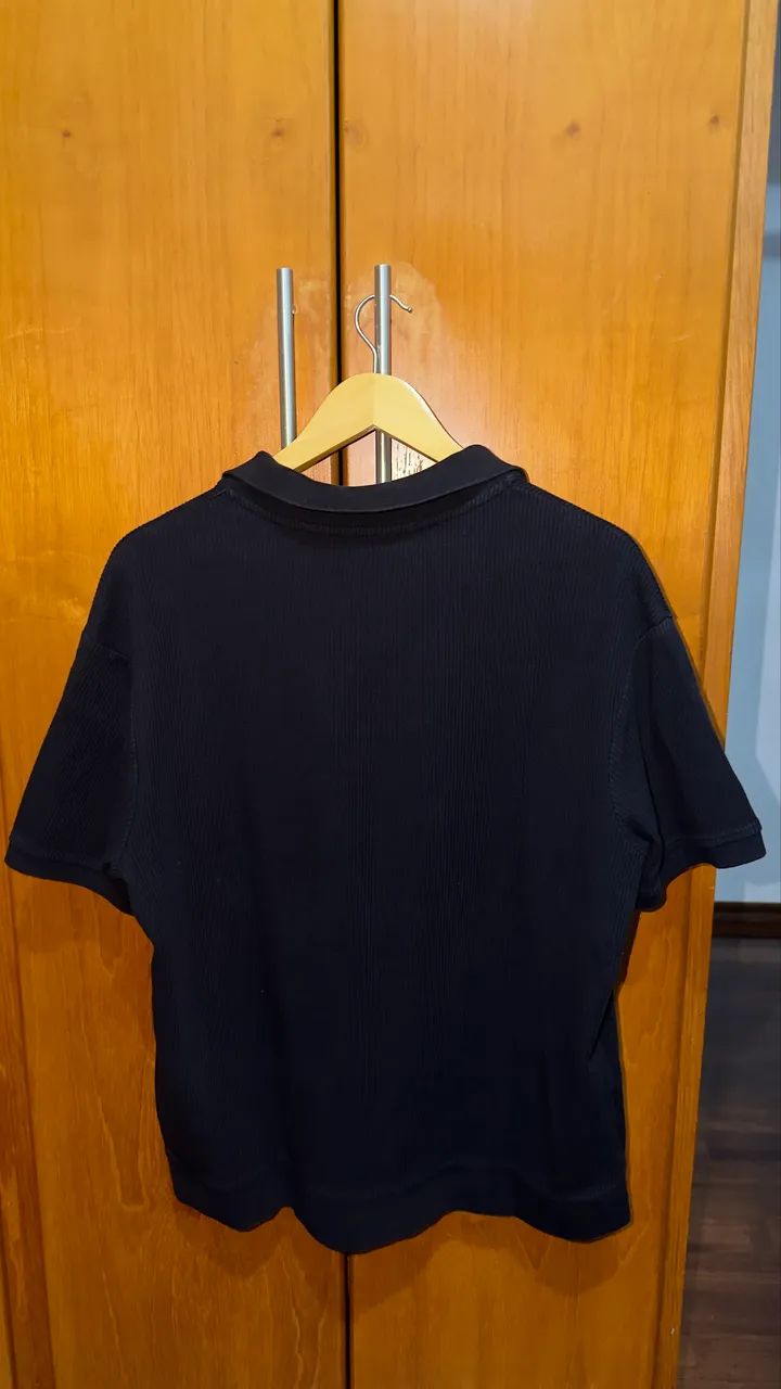 Camisa Polo Canelada Zara - Foto 2