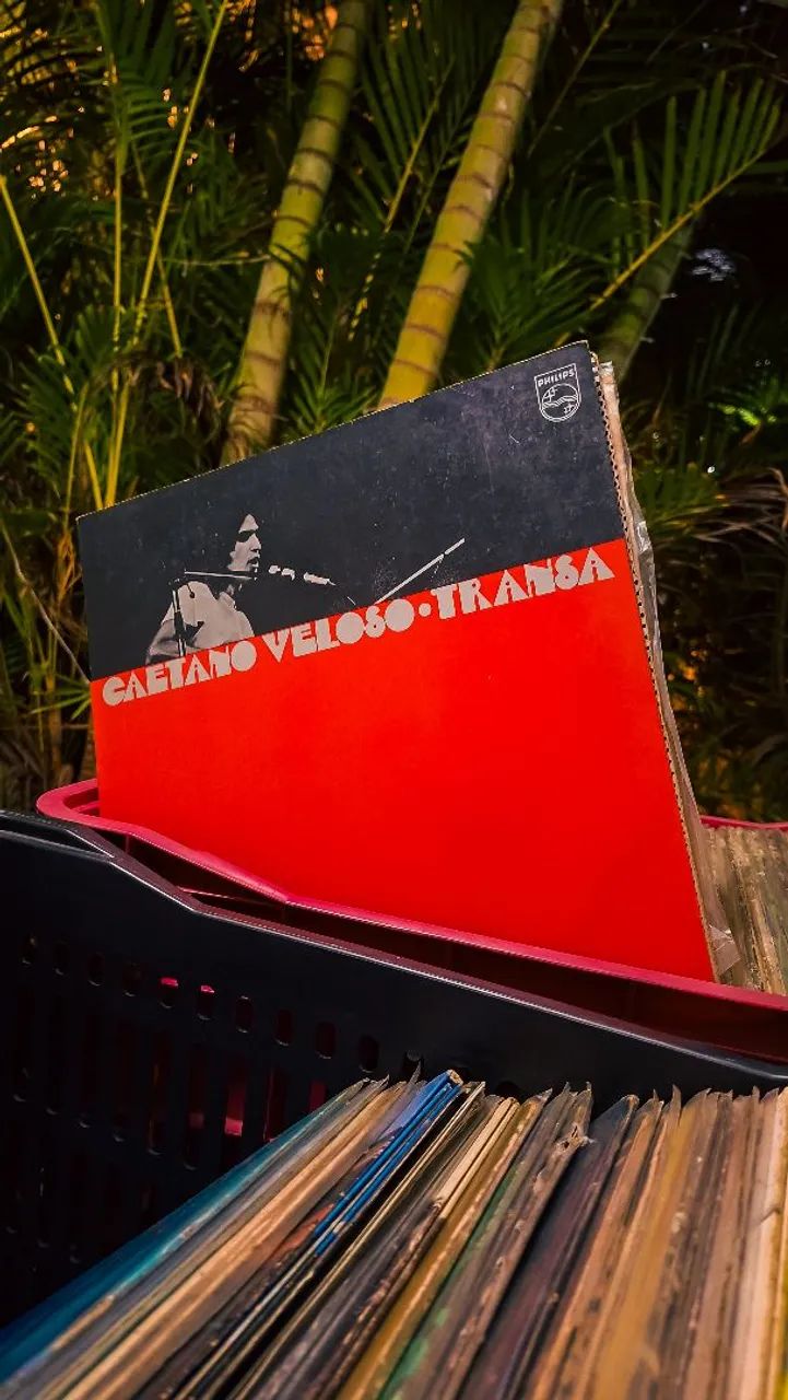 VINIL CAETANO VELOSO - TRANSA 1972 - CAPA DUPLA.