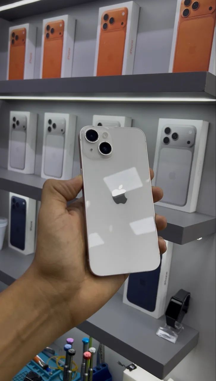 iPhone 14 128GB Branco  - Foto 2