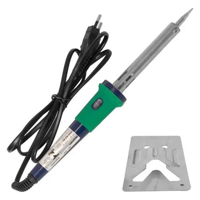 Ferro de Solda 40w Brasfort + Solda Estanho Cast *ENTREGA GRÁTIS* - Foto 2