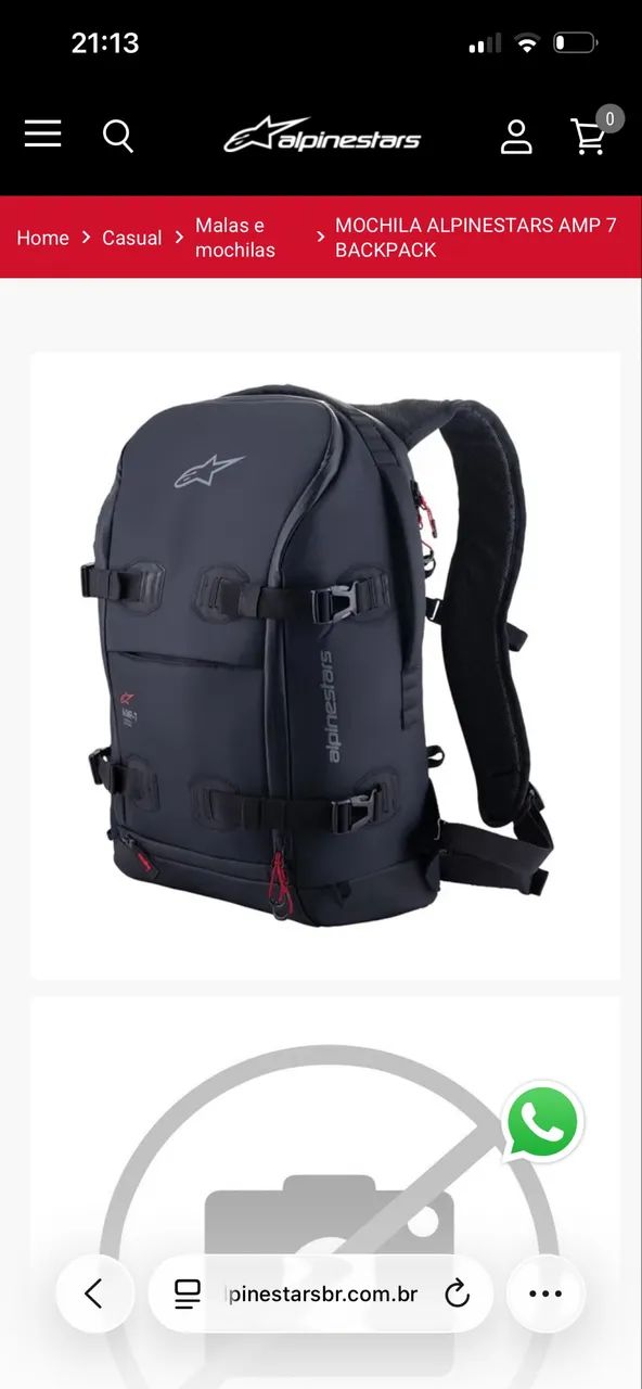 Mochila ALPINESTARS AMP-7