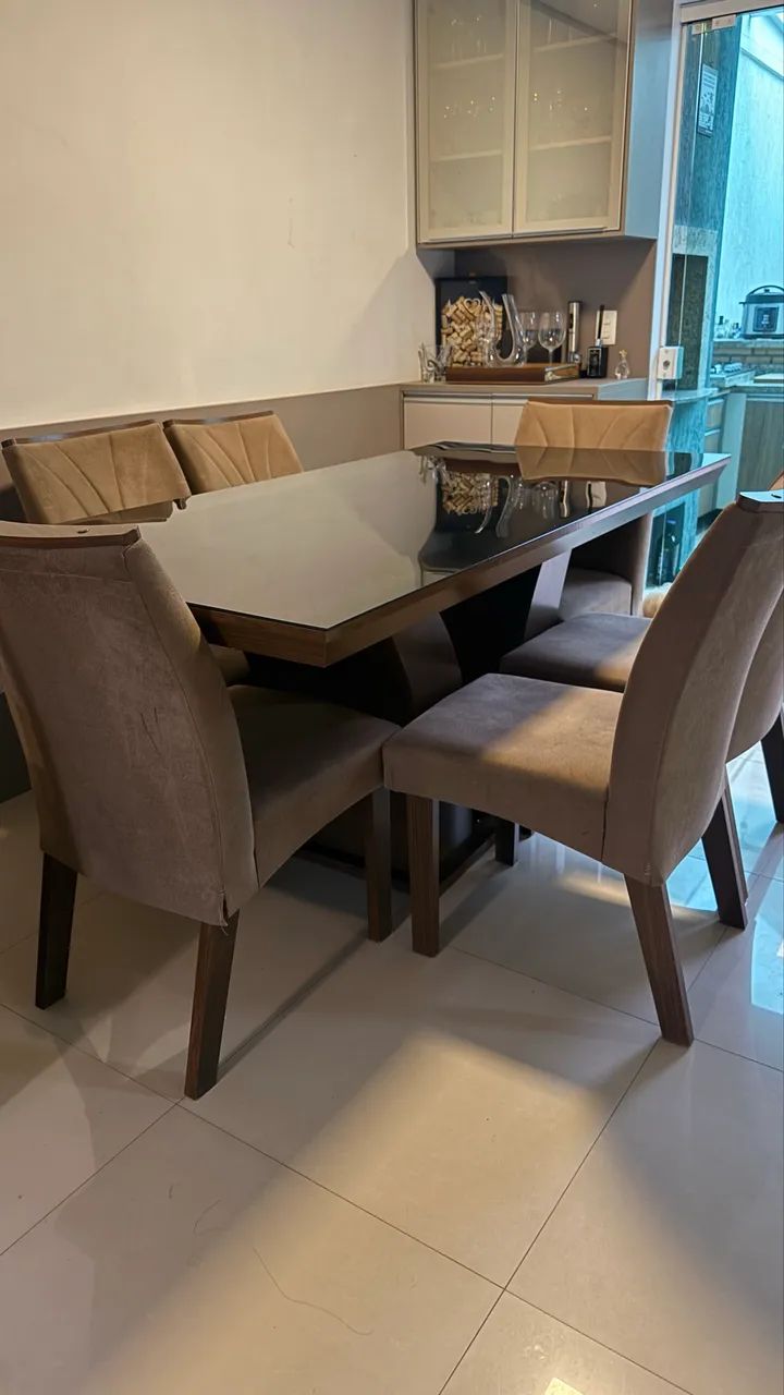 Mesa de jantar com 6 cadeiras  - Foto 3