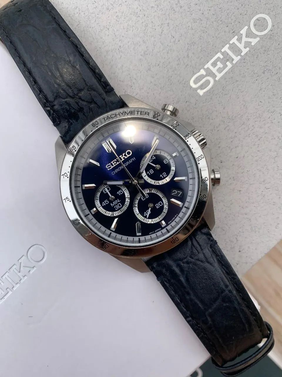 Seiko Daytona Azul Sbtr019 - Foto 3