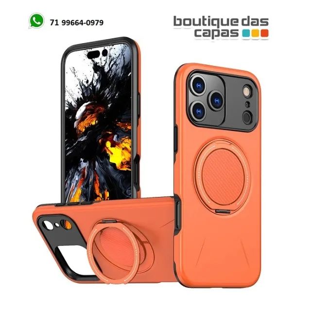 CAPA ANTI IMPACTO SUPORTE 360 IPHONE 17 PRO MAX - COD *0 - Foto 4