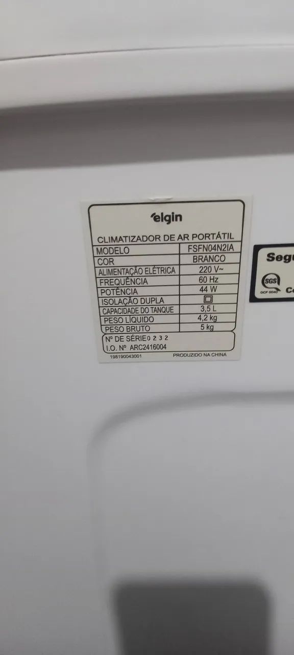Climatizador e umidificador Elgin - Foto 4