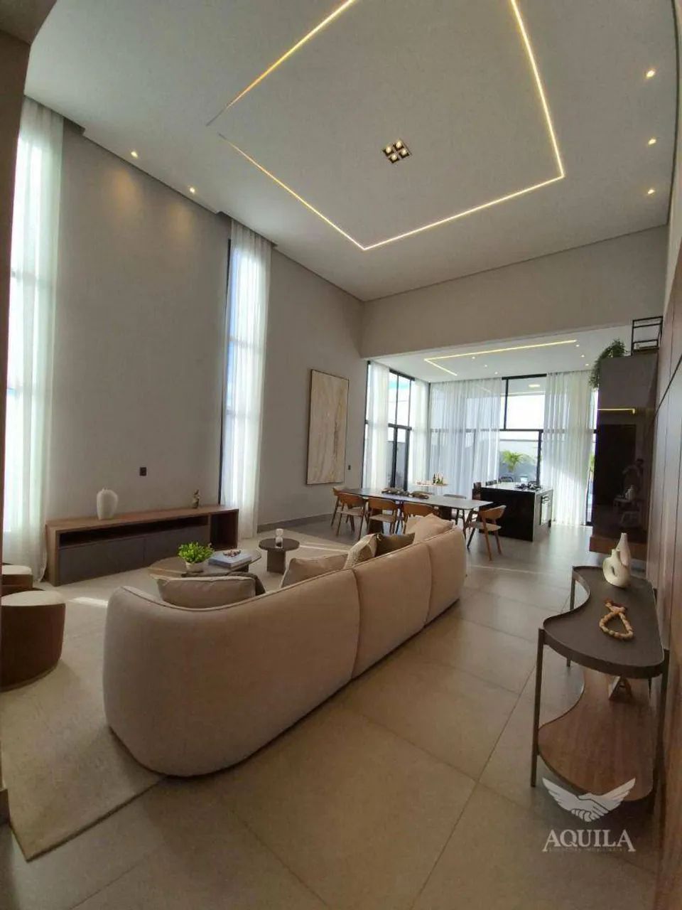 OPORTUNIDADE - CASA TÉRREA MOBILIADA COM PISCINA ESCRITÓRIO E 3 SUÍTES ALPHAVILLE 4 VOTORA - Foto 5