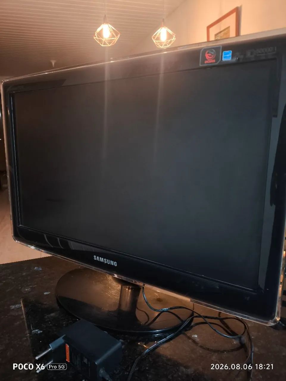 Monitor de computador Sansung P2270 Preto - Foto 3